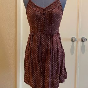 Burgundy Dress